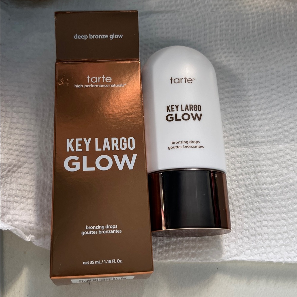 Tarte Key Largo Glow Bronzing Drops- deep brozer glow